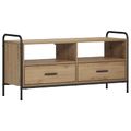 vidaXL TV skrinka 67,5 x 33 x 50 cm Dub artisan Kompozitné drevo