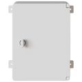 vidaXL Ovládacia skriňa Sivá 32 x 13 x 33 cm ABS plast
