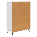 vidaXL Servírovacia skriňa Biela 66 x 34,5 x 95 cm Kompozitné drevo