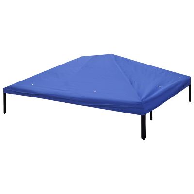 vidaXL Záhradný altánkový kryt 300 x 400 cm Modrá