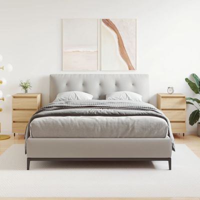 vidaXL Nočné stolíky 2 ks dub sonoma 40x35x69 cm kompozitné drevo