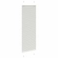 vidaXL plisovaná roleta svetlosivá 40x100 cm šírka látky 39,4 cm