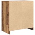 vidaXL Servírovacia skriňa Staré drevo 70 x 41 x 75 cm