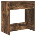 vidaXL Stôl Dymová dub Kompozitné drevo 77,5 x 43 x 79 cm