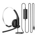 Káblové slúchadlá Edifier CC100 Black