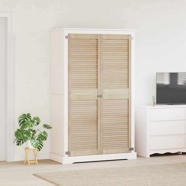vidaXL Skříňové dvere s dverami 2 pcs Prírodná 170 x 2,1 x 49,5 cm