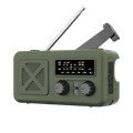 Rádio KRUGER & MATZ KM0835 SOS FM/ AM, Bluetooth, powerbanka 2000mAh, svietidlo, solar, dynamo