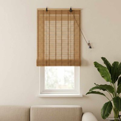 vidaXL Roleta Príroda 40 x 160 cm Bambus