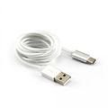 SBOX USB-TYPEC-15W Kábel USB 2.0/TypeC 1,5m biely