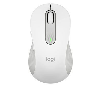Logitech M650M/Kancelárska/Laserová/Bezdrôtová USB + Bluetooth/Biela