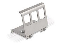 Keystone Metal Mounting 3 Port for DIN rail