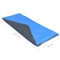 vidaXL Ľahký obálkový spací vak modrý 1100 g 10°C