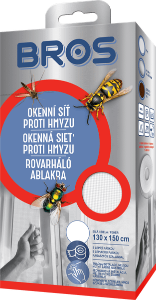 00487 Bros Okenná siet' proti hmyzu 130x150