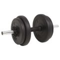 vidaXL Súprava závaží a tyčí barbell a dumbbell, 60 kg