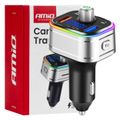 FM vysielač 1×USB-C microSD 12V 24V AMIO-04652