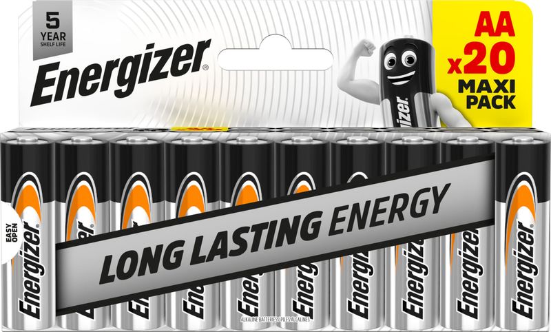 E304399300 Energizer Everyday AA DHP20  Blistr