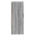 vidaXL Botník sivý dub sonoma 60x35x92 cm spracované drevo