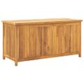 vidaXL Záhradný box 114x50x58 cm masívne teakové drevo