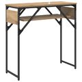 vidaXL Konferenčnýstolík Remeselný dub Kompozitné drevo 75x30x75cm