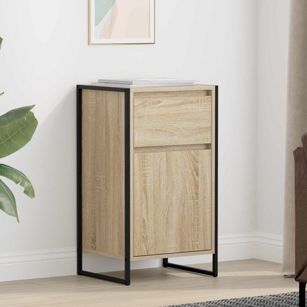 vidaXL Servírovacia skriňa Sonoma 43 x 36 x 75,5 cm Kompozitné drevo