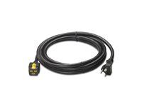 Elektrický kábel - NEMA 5-20 (M) do IEC 60320 C19 - AC 120 V - 20 A - 3 m - čierna - pre P/N: SMT3000I-AR, SMT3000R2I-AR, SMX2KR2UNCX145, SMX2KR2UX145, SMX3KR2UNCX145