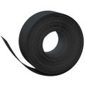 vidaXL Záhradné obruby 2 ks čierne 10 m 20 cm polyetylén