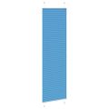 vidaXL Plisovaná roleta modrá 60x200 cm, šírka látky 59,4 cm, polyester