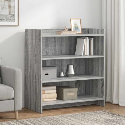 vidaXL Servírovacia skriňa Sivý Sonoma 75 x 36 x 80 cm