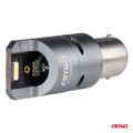 LED žiarovky FULL CANBUS PRO BA15S P21W 2x1860SMD biele 12V 24V AMIO-03603