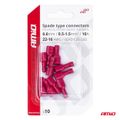 Elektrické konektory izolované – samica (násuvka) 6.6mm 0.5-1.5mm2 10A