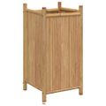 vidaXL Kvetináč 40x40x80 cm bambus