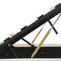 vidaXL Hydraulický posteľný rám+úložný priestor, umelá koža 120x200 cm