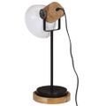 vidaXL Stolová lampa 25 W biela 17x17x50 cm E27