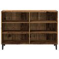 vidaXL Komoda staré drevo 103,5x35x70 cm kompozitné drevo