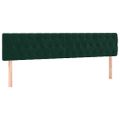 vidaXL Posteľný rám boxsping s matracom tmavozelený 200x200 cm zamat