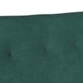 vidaXL Chesterfield lavica Tmavozelená 112 x 65,5 x 75 cm Zamat