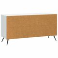 vidaXL TV skrinka Biela 99 x 34,5 x 50 cm Kompozitné drevo