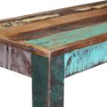 vidaXL Lavička, recyklovaný masív 110x35x45 cm