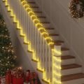 vidaXL Lano so svetlom s 480 LED-i Teplá biela 20 m PVC