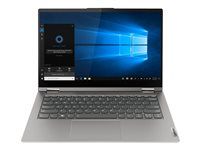 Preklopiteľný dizajn - Intel Core i5 - 1135G7 / až 4,2 GHz - Win 10 Pro 64-bit - grafika Intel Iris Xe Graphics - 8 GB RAM - 256 GB SSD NVMe - 14" IPS dotykový displej 1920 x 1080 (Full HD) - Wi-Fi 6 - mineral gray - klávesnica: česká/slovenská