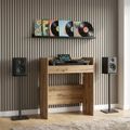 vidaXL DJ stôl Dub artisan 62 x 45 x 102 cm Kompozitné drevo