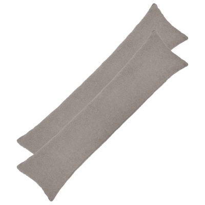 vidaXL Poťah na podložku 2 pcs HEERLEN Svetlosivá 40 x 145 cm Bouclé