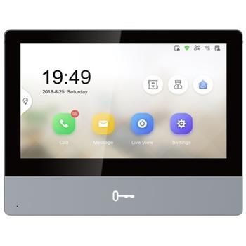 Hikvision 7" IP bytový dotykový monitor; Wi-Fi; PoE