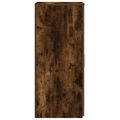 vidaXL Úložná skriňa Dub dymový 40x45x103,5 cm Upravené drevo