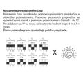 Relé časové F&F PCS-506 1x NC, 230V, 10A, do krabice