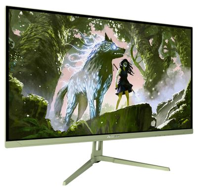 AROZZI NOVA herní monitor 27" 27T2K260 Forest Green/ LED/ 2560x1440/ 260Hz/ IPS/ 1000:1/ 1ms/ 2xHDMI/ 2xDP/ zelený LED monitor, herní, 27", IPS, 2560×1440, 16:9, 1ms, 260Hz, HDR, Adaptive Sync, 2× HDMI, 2× DisplayPort, RGB, repro, energetická t