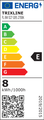 Dekoračná LED žiarovka FILAMENT Trixline 8W 960lm G95 E27 teplá biela