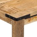 vidaXL Jedálenský stôl 110x55x75 cm masívne mangovníkové drevo