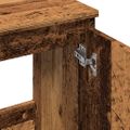 vidaXL Umývadlová skrinka staré drevo 58x33x60 cm kompozitné drevo