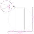 vidaXL Podložka pod bazén Ø 396 cm (2 mm) Okrúhly Netkaná textília